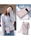 JI HAO lato w stylu kobiety telefon torba na ramię PU skóra portfel Mini łańcucha torby na telefon komórkowy Crossbody torba na 