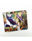 FVIP klasyczny anime Dragon Ball Z portfel młodych mężczyzn i kobiet studenci krótkie portfele japoński Cartoon komiksy kiesy do