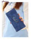 Projektant mody kolor zarośla długi portfel damski panie Mickey torebka portmonetki posiadacze Lady kieszonkowe portfele 23