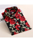 Dioufond Floral kobiety bluzki bluzka w kropki z długim rękawem koszula kobiety bawełna Camisas Femininas Blusa Feminina panie t