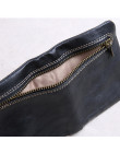 AETOO Mini torebka męska handmade skóra ultra cienki portfel z miękkiej skóry pierwsza warstwa SKÓRZANY PORTFEL krótki zamek kla