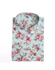 Dioufond Floral kobiety bluzki bluzka w kropki z długim rękawem koszula kobiety bawełna Camisas Femininas Blusa Feminina panie t