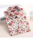 Dioufond Floral kobiety bluzki bluzka w kropki z długim rękawem koszula kobiety bawełna Camisas Femininas Blusa Feminina panie t