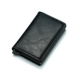 Portfel portmonetka na telefon karty męski slim skórzany mini kieszonkowy