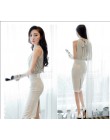 2019 nowy kobiety szyfonowa bluzka z koralikami koreański moda damska bluzka bez rękawów z golfem szyfonowa bluzka koszula kobie
