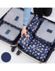 CelleCool 6 sztuk/zestaw torba podróżna z siatką z tkaniny oxford w torba wysokiej jakości bagażu organizator opakowanie Cube Or