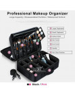 Marka kobiet wysokiej jakości profesjonalny organizer na kosmetyki do makijażu Bolso Mujer kosmetyczka duża pojemność walizce wa