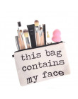 Jom Tokoy druk transferowy ciepła kosmetyczka moda kobiety marka makijaż torba ta torba zawiera mojej twarzy