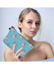 Deanfun 3D drukowane torby kosmetyczne Flamingo i kwiat niezbędne dla ponad milion osób powiedziało w zeszłym miesiącu, że do pr
