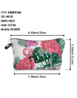 Deanfun 3D drukowane Flamingo torby kosmetyczne niezbędne dla kobiet Party makijaż organizator 51301