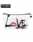 Deanfun 3D kosmetyczki z nadrukiem miłość niezbędne podróży kobiety do przechowywania 41173