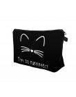 Deanfun Cat kosmetyczne torby 3D z nadrukiem śliczny prezent dla dziewczyn makijaż organizator 51294