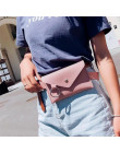 Moda nowych kobiet talii opakowanie Femal saszetka na pasek telefon torby z zapięciem marka projekt kobiety kopertówka dla pań d