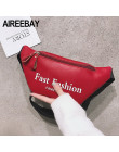 AIREEBAY 2019 moda kobiety Fanny Pack czarny kobiet talii torby PU skóra różowy małe saszetka na pasek dla pani telefon podróży 