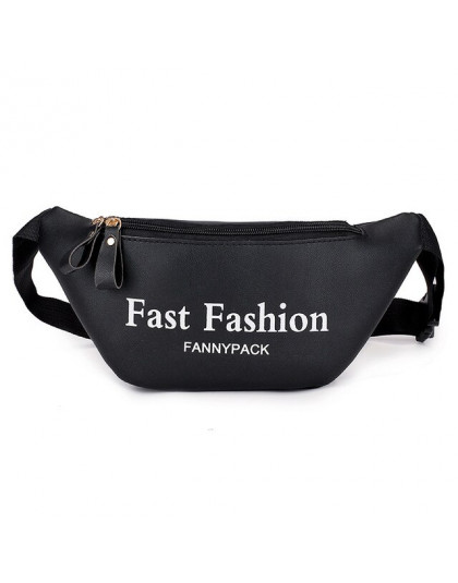 AIREEBAY 2019 moda kobiety Fanny Pack czarny kobiet talii torby PU skóra różowy małe saszetka na pasek dla pani telefon podróży 
