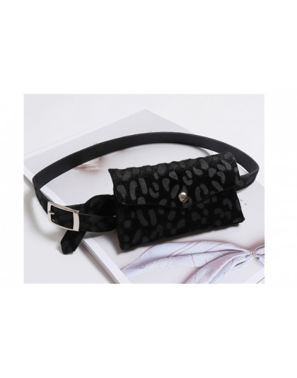 Kobiety talii torba Fanny Pack torba Leopard drukuj podróż w stylu Vintage talii opakowanie etui na telefon komórkowy kobiet kur