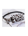 Kobiety talii torba Fanny Pack torba Leopard drukuj podróż w stylu Vintage talii opakowanie etui na telefon komórkowy kobiet kur