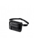 Fanny Pack dla kobiet modne talii torba w stylu PU skórzany pasek na ramię Crossbody torba talii opakowanie torby na telefon kom
