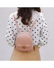 Koreański styl plecak szkolny dla dziewczyny modny mały dla kobiet studentki torby na ramię