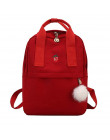 Dziewczyna płótno uczeń plecak plecak torba szkolna z sierści tornister słodkie hafty pakiet College wiatr plecak