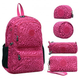 ACEPERCH dorywczo oryginalne Bolsa tornister plecak dla nastolatki wodoodporny Nylon Laptop Mochila Escolar z pęku kluczy