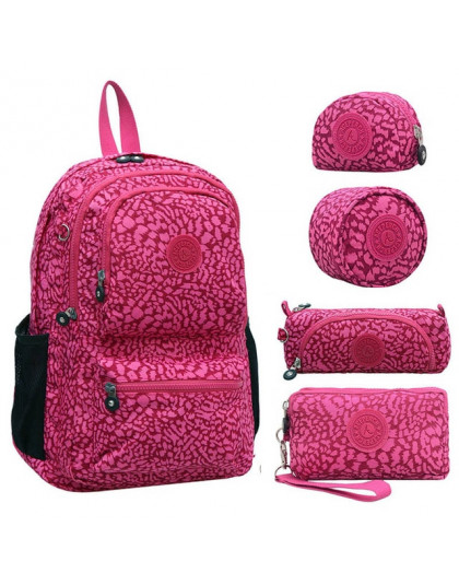 ACEPERCH dorywczo oryginalne Bolsa tornister plecak dla nastolatki wodoodporny Nylon Laptop Mochila Escolar z pęku kluczy