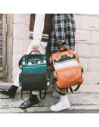 2019 koreański styl kobiety plecak płótnie torba podróżna torba Mini torba na ramię dla nastoletnich dziewcząt torba szkolna ple