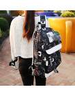 Moda podróżna o dużej pojemności kobiet plecak pomponem wisiorek na laptopa dla kobiet torba na ramię nastoletnie dziewczyny ple