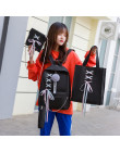 4 Pcs Set Fashion Backpack Women Leisure Back Pack Japan Ladies Knapsack Casual Women Teenage Girls Classic Bagpack School Bags