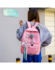 4 Pcs Set Fashion Backpack Women Leisure Back Pack Japan Ladies Knapsack Casual Women Teenage Girls Classic Bagpack School Bags