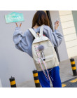 4 Pcs Set Fashion Backpack Women Leisure Back Pack Japan Ladies Knapsack Casual Women Teenage Girls Classic Bagpack School Bags