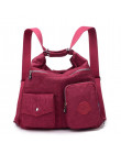 W stylu Preppy kobiet plecak z nylonu naturalne szkoły torby dla nastolatków na co dzień kobiet torby na ramię Mochila Bookbag p