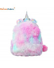 Nowe mody jednorożec kobiety plecaki Cartoon Kawaii plecaki skórzany Hologram kobiety dziewczyny torby szkolne plecak Mochila YZ