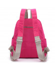 Małe nowe mody kobiet plecak kobiet wodoodporna nylonowa torba szkolna Mini podróży torby na ramię wypoczynek plecak dla dziewcz