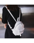 Nowy projektant mody kobiet skórzany plecak Mini miękkie w dotyku wielofunkcyjny mały plecak kobiet panie torba na ramię torebka