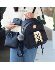Amberler kobiety PU skórzane plecaki wysokiej jakości torby szkolne dla nastoletnich dziewczęca torba podróżna nowe panie na ram