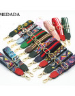 MEDADA moda kolorowe pasek na ramię pas nylonowy torby pasek akcesoria dla kobiet Messenger Crossbody torby