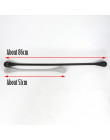 Nowy 51 cm 86 cm Slim uchwyty krawędzi malowanie D klamra Teardrop End Faux skórzane uchwyty do OBag łańcuch wisiorek dla torby 