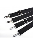 3.8cm szerokości torba na komputer pasek Nylon dla mężczyzn torebki teczki Crossbody torba na ramię pasy regulowany długie paski