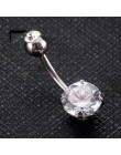 Nowy letni styl pępowinowej paznokcie pępka Body Piercing ze stali nierdzewnej kryształ brzucha pierścionek dla kobiet biżuteria