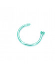 , 6mm, 8mm, 10mm, małe cienkie ze stali chirurgicznej nos Lip otwarty pierścień Hoop typu C Hoop Piercing stadniny ciało biżuter