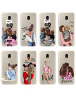 TPU Case do Samsung Galaxy J2 J5 J7 Prime J3 J5 J7 2015 2016 2017 dziewczyna dziecko kobiety mama pokrywa kılıf na Samsung J4 J6