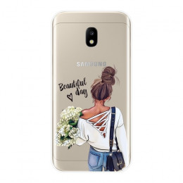 TPU Case do Samsung Galaxy J2 J5 J7 Prime J3 J5 J7 2015 2016 2017 dziewczyna dziecko kobiety mama pokrywa kılıf na Samsung J4 J6