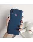 Cukierki matowe etui na telefon dla Honor 8S 8A 9X Pro 8C 8X9 10 Lite 20 6X 6C 7A 7C 7S 7X kolorowe miękkie TPU silikonowa osłon