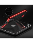 Poszycia przezroczysty futerał silikonowy dla iPhone XS Max XR X etui na iPhone 6 6 S 7 8 Plus XR torba na telefon komórkowy prz