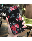 Różowy biała róża kwiat silikonowe całego ciała etui do iPhone 8 7 6 6 s 5 5S Case miękka obudowa telefoniczna tylna pokrywa dla