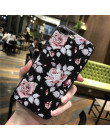 Różowy biała róża kwiat silikonowe całego ciała etui do iPhone 8 7 6 6 s 5 5S Case miękka obudowa telefoniczna tylna pokrywa dla