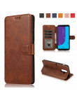 Luksusowe j6plus j4plus etui do Samsung Galaxy J8 J6 J4 Plus 2018 J3 J5 J7 2017 etui flip wallet pokrywa karty ze skóry slim cie