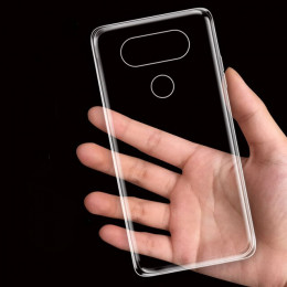Nephy Ultra cienki przezroczysty miękki etui na LG G3 G4 G5 G6 G4 Stylus K10 V10 V20 G 3 4 5 6 V 20 K 10 TPU tylna obudowa silik
