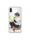 Vogue mody uroczy malarstwo kobiety miękkiego silikonu telefon skrzynki pokrywa dla IPhone 5 5S SE 6 6 s 7 8 PLUS X XR XS MAX se